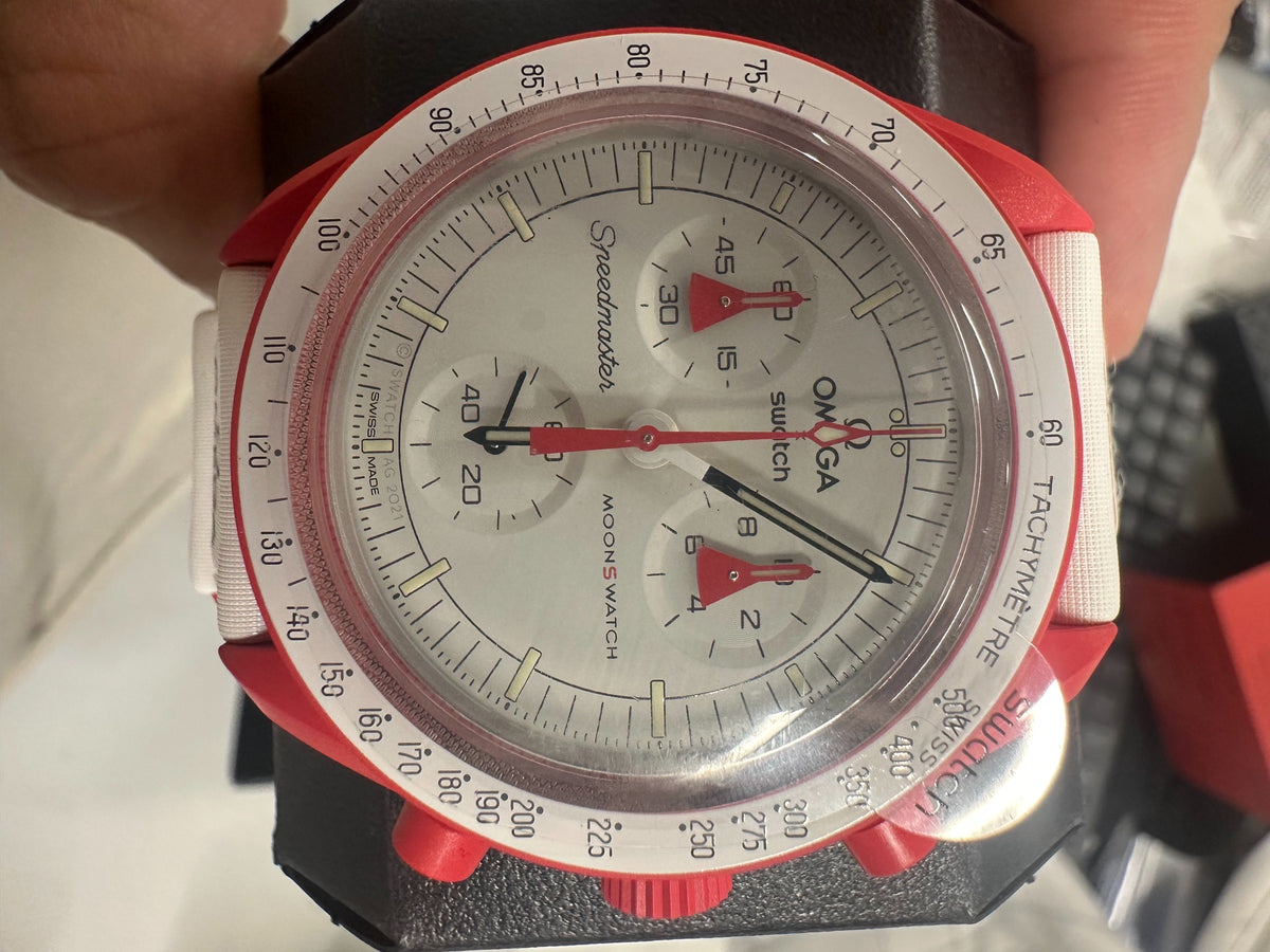 Swatch x Omega Bioceramic Moonswatch Mission to Mars
