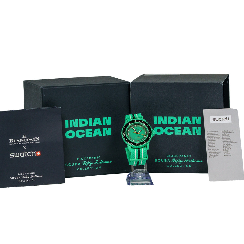 Blancpain x Swatch Scuba Fifty Fathoms Indian Ocean