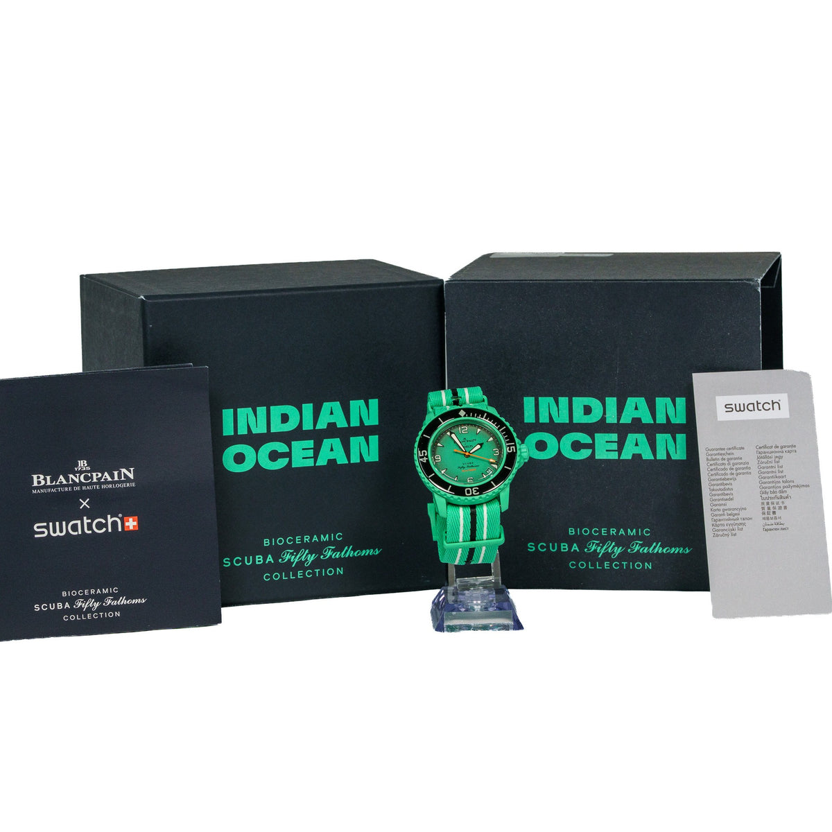 Blancpain x Swatch Scuba Fifty Fathoms Indian Ocean