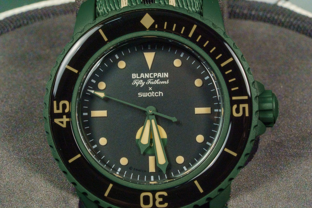 Blancpain x Swatch Scuba Fifty Fathoms Green Abyss
