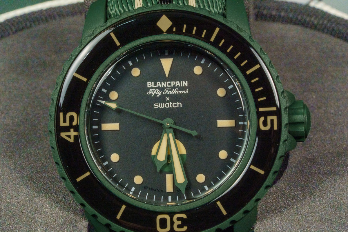 Blancpain x Swatch Scuba Fifty Fathoms Green Abyss