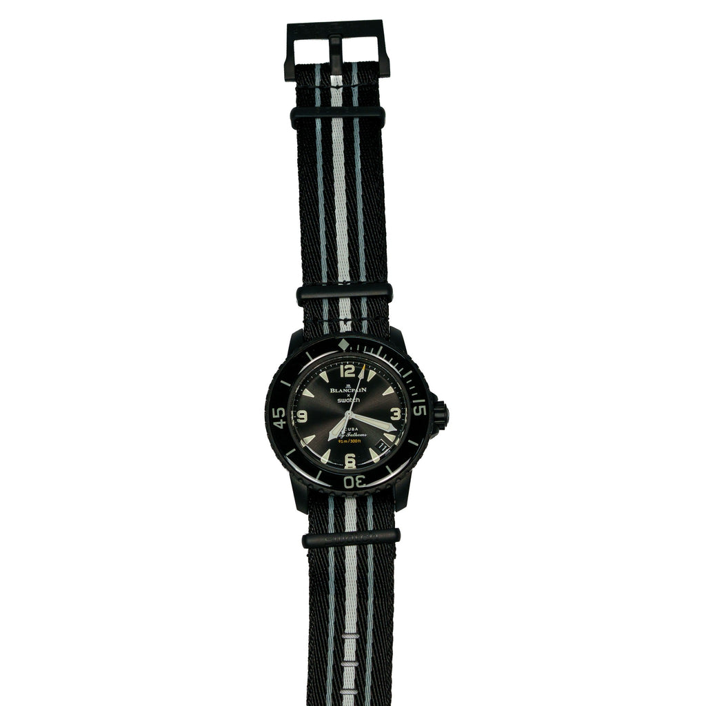 Blancpain x Swatch Scuba Fifty Fathoms Ocean of Storms