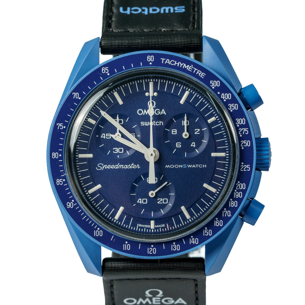 Swatch x Omega Bioceramic Moonswatch Mission to Neptune
