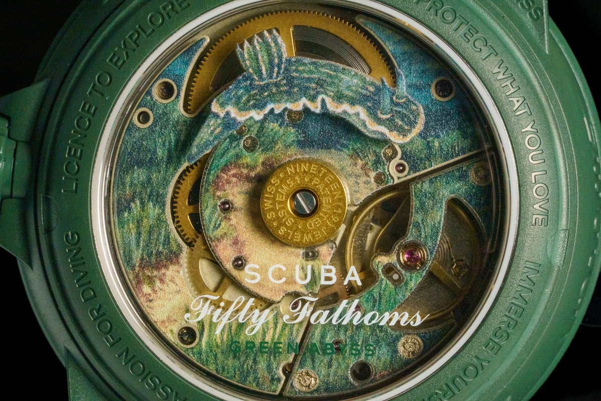 Blancpain x Swatch Scuba Fifty Fathoms Green Abyss
