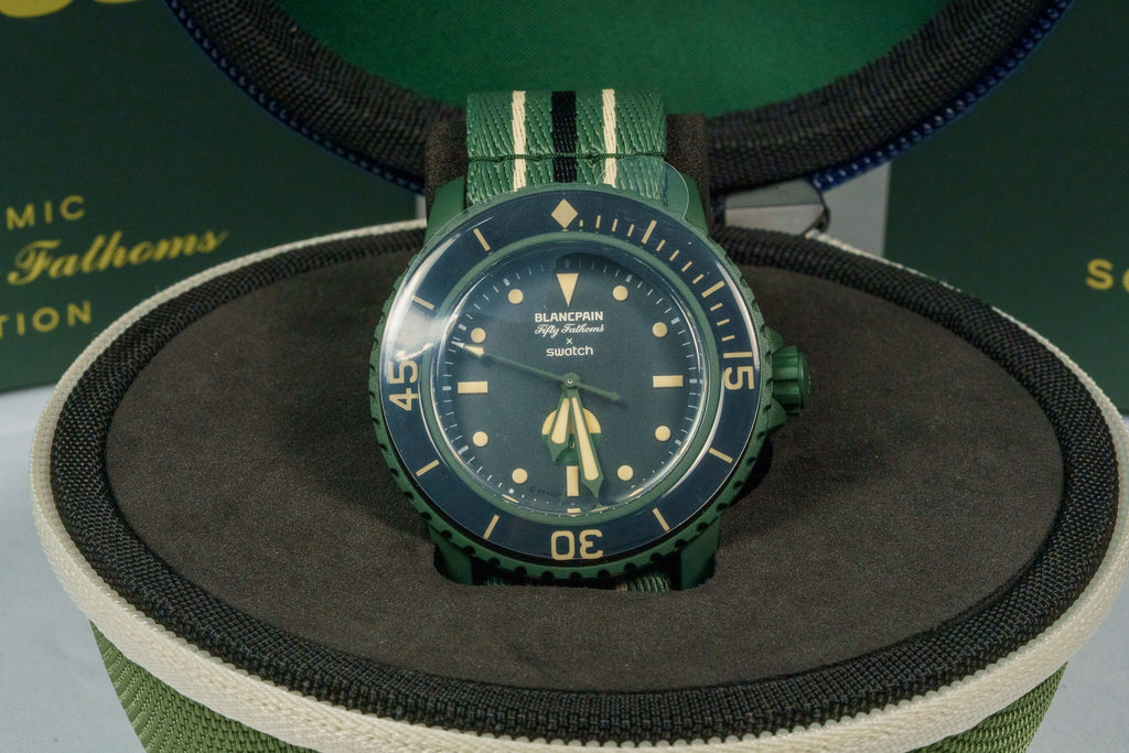 Blancpain x Swatch Scuba Fifty Fathoms Green Abyss