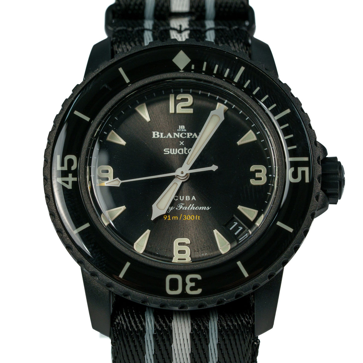 Blancpain x Swatch Scuba Fifty Fathoms Ocean of Storms