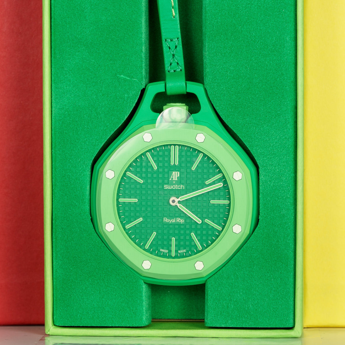 Swatch x Audemars Piguet Royal Pop Lépine ‘Green Eight’