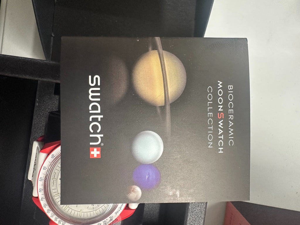 Swatch x Omega Bioceramic Moonswatch Mission to Mars