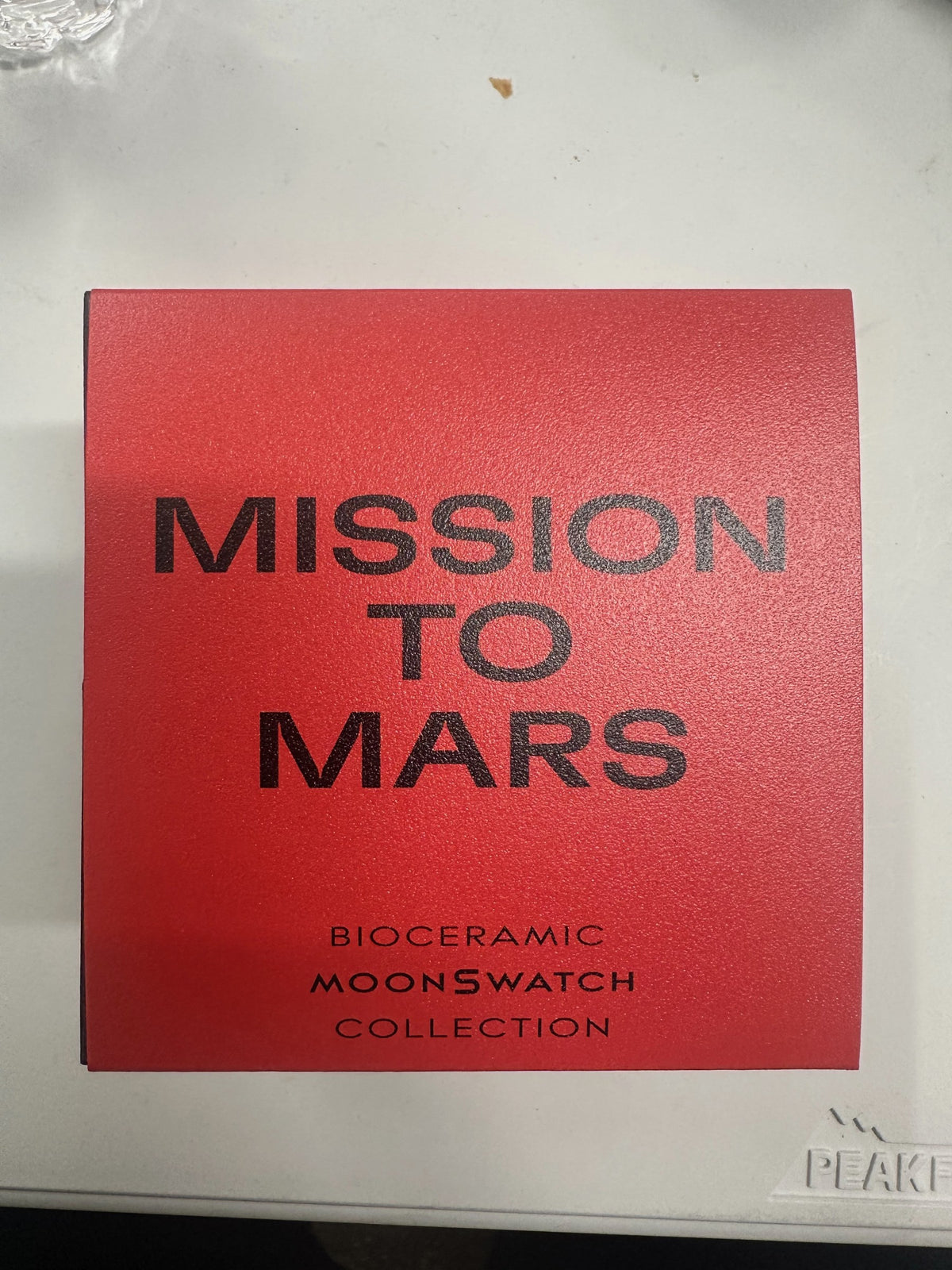 Swatch x Omega Bioceramic Moonswatch Mission to Mars