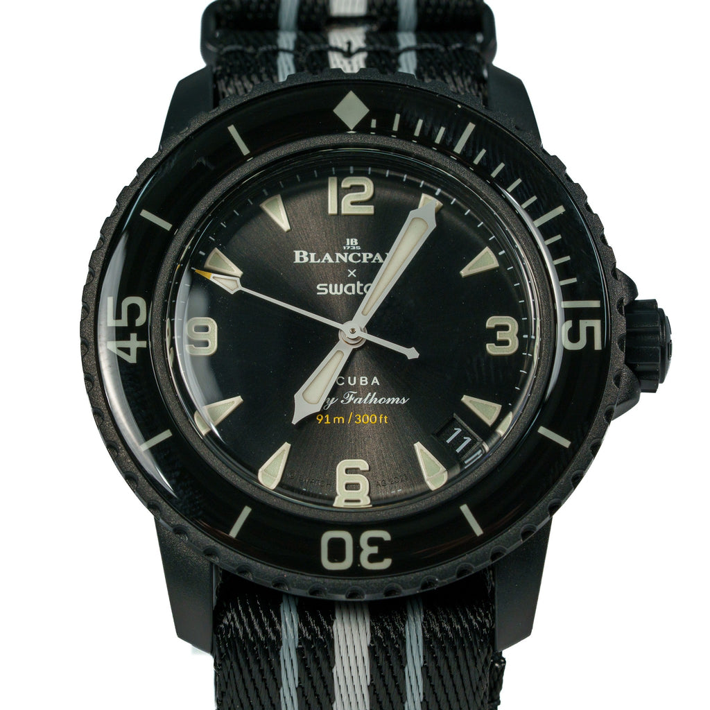 Blancpain x Swatch Scuba Fifty Fathoms Ocean of Storms
