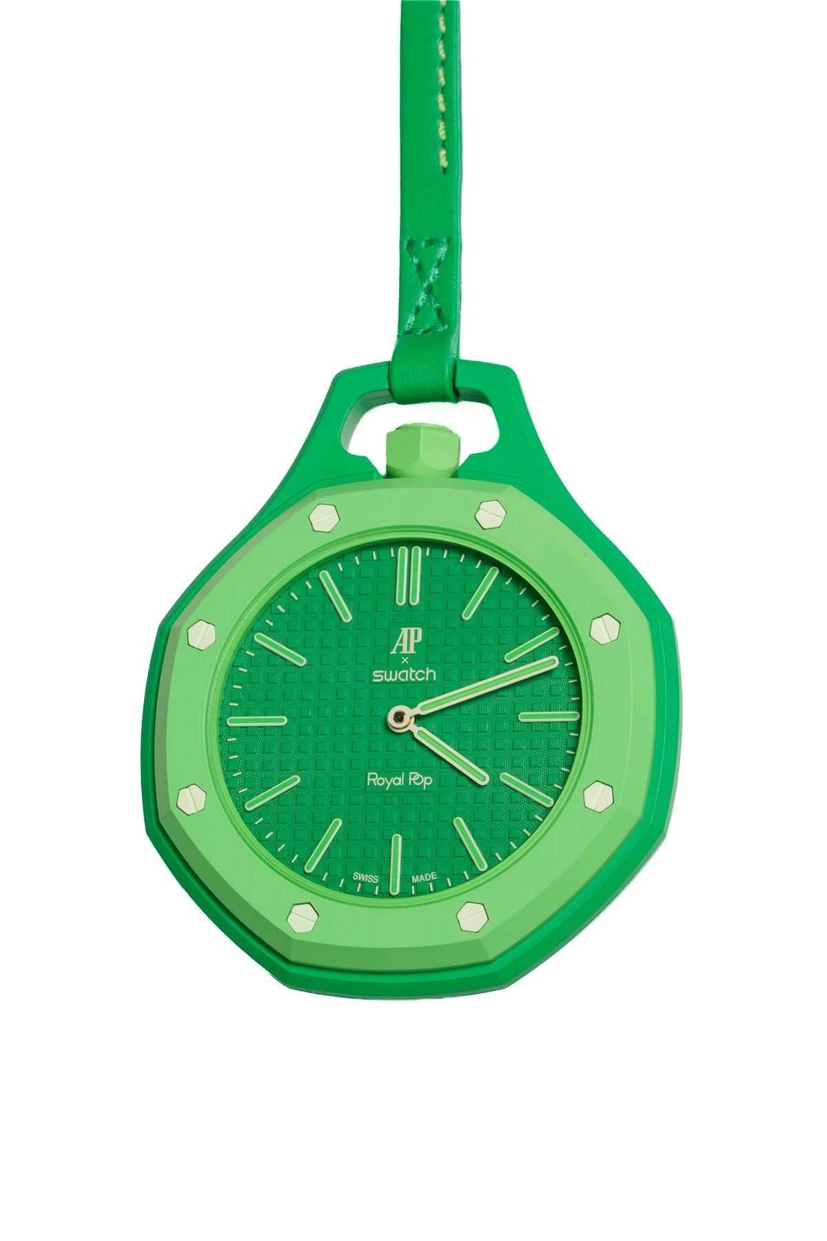 Swatch x Audemars Piguet Royal Pop Lépine ‘Green Eight’ — photo 2