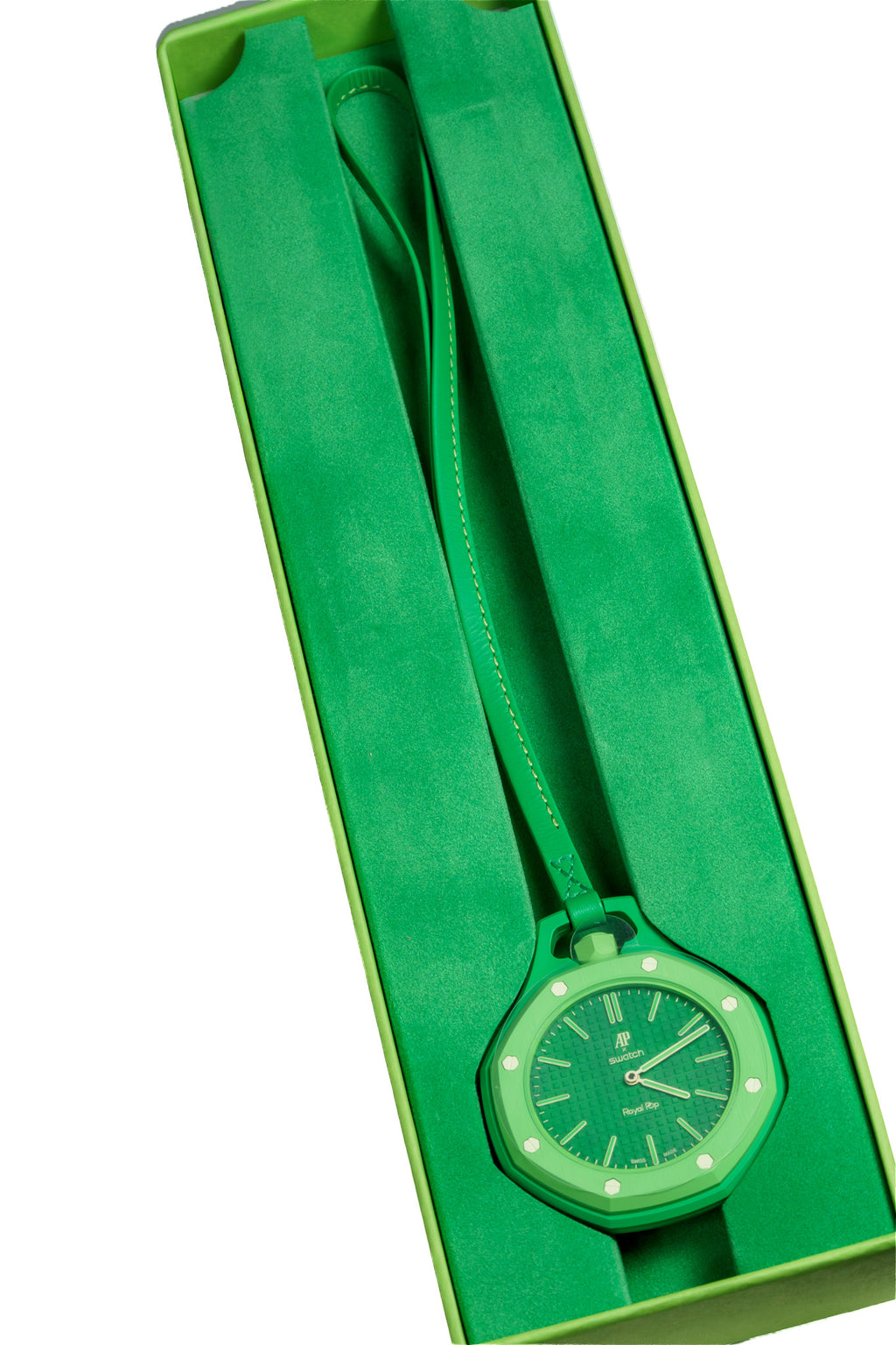 Swatch x Audemars Piguet Royal Pop Lépine ‘Green Eight’ — photo 5