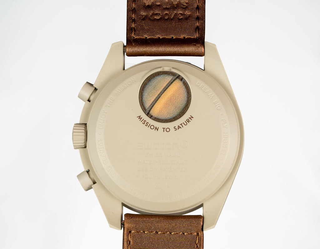 Swatch x Omega Bioceramic Moonswatch Mission to Saturn — photo 7