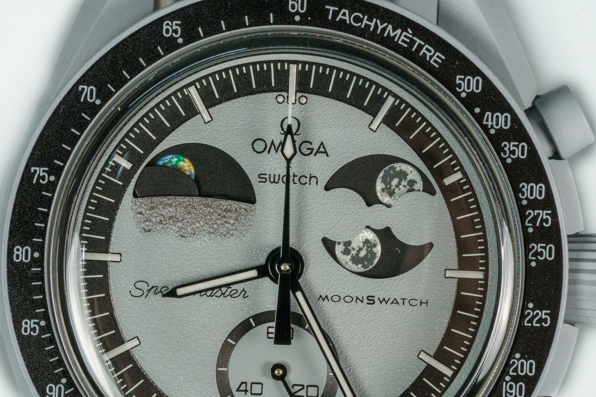 Swatch x Omega Bioceramic Mission To Earthphase — photo 4