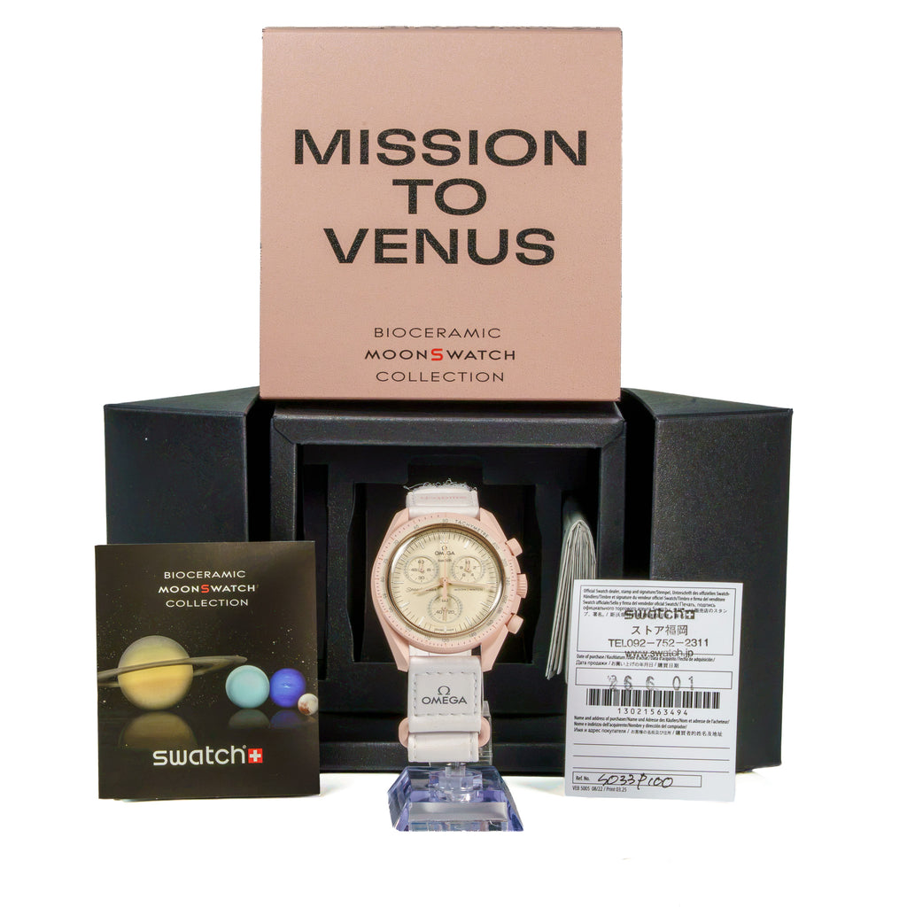 Swatch x Omega Bioceramic Moonswatch Mission to Venus — photo 6