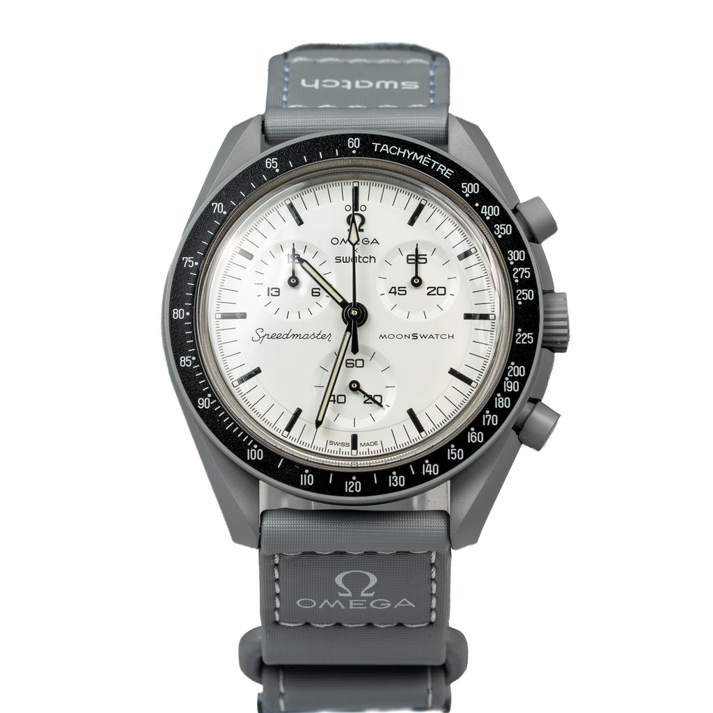 Swatch x Omega Bioceramic Moonswatch 1965 — photo 2