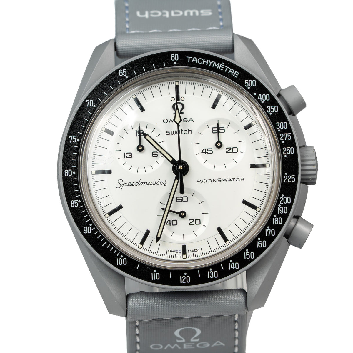 Swatch x Omega Bioceramic Moonswatch 1965 — photo 3