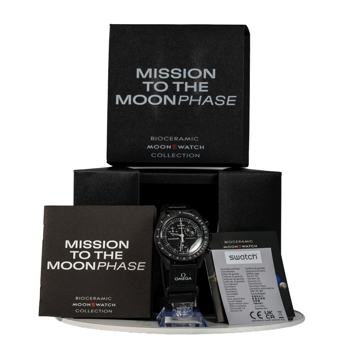 Swatch X Omega Bioceramic Moonswatch Mission to Moonphase Snoopy — photo 6