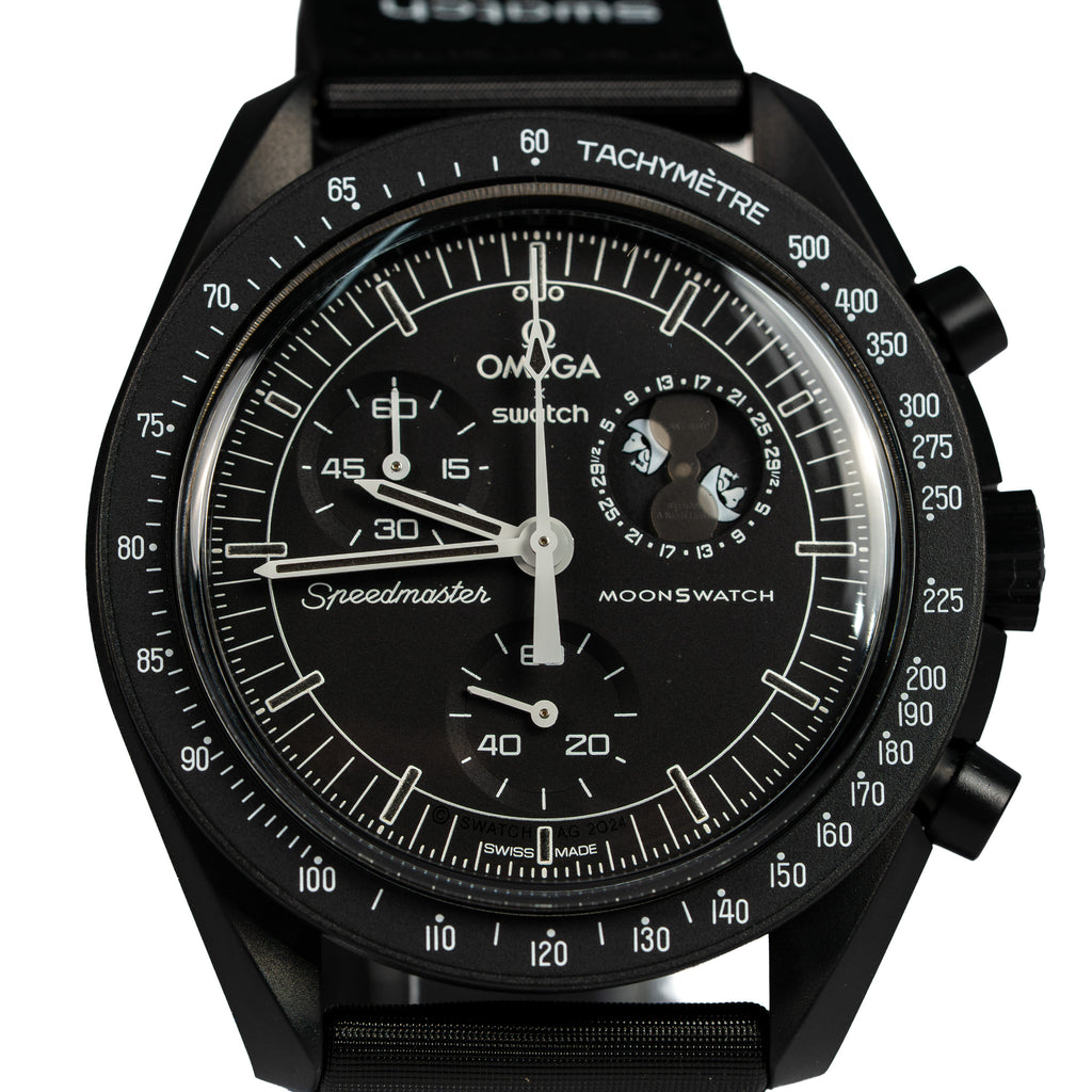 Swatch X Omega Bioceramic Moonswatch Mission to Moonphase Snoopy — photo 7