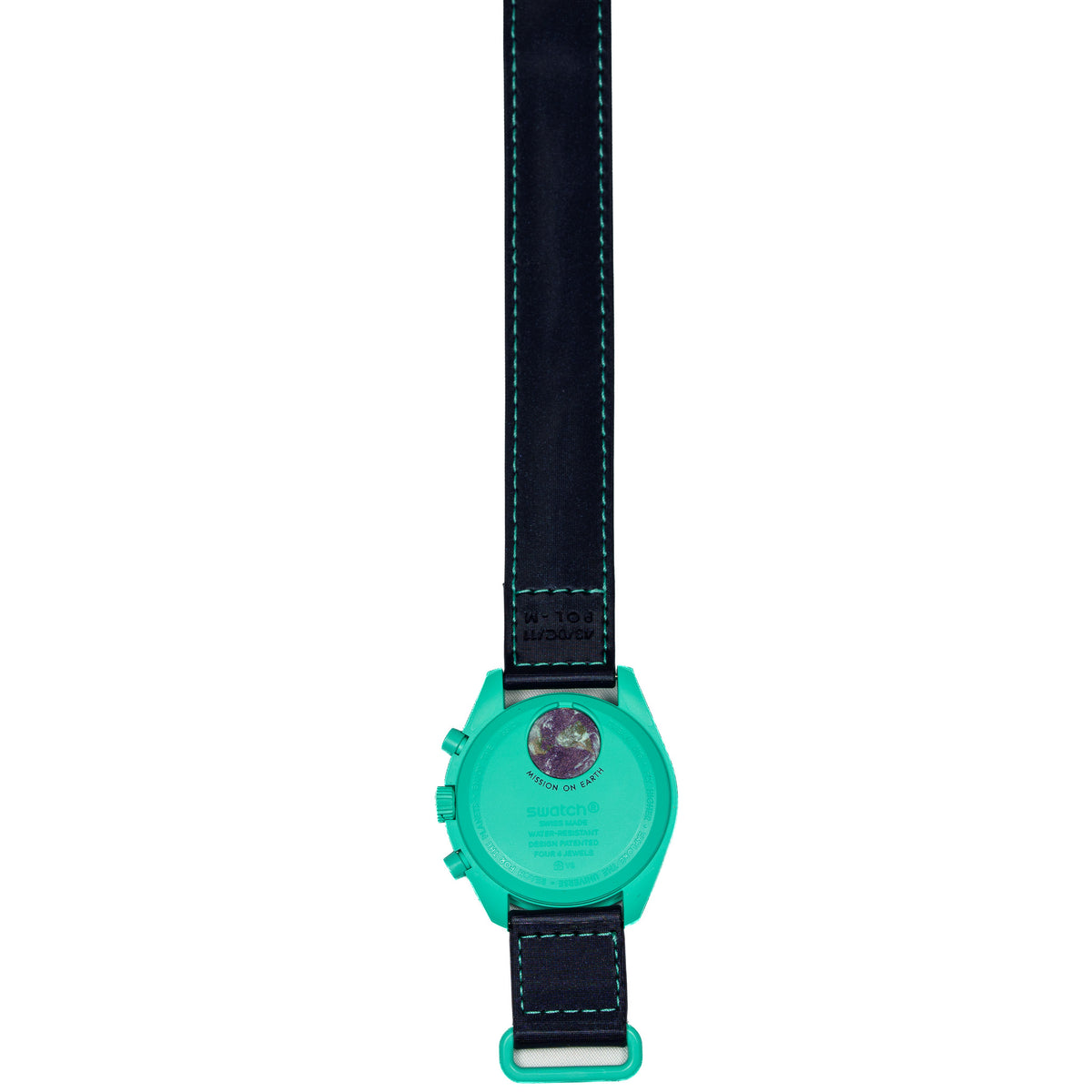 Swatch x Omega Bioceramic Moonswatch Mission On Earth Polar Lights — photo 5