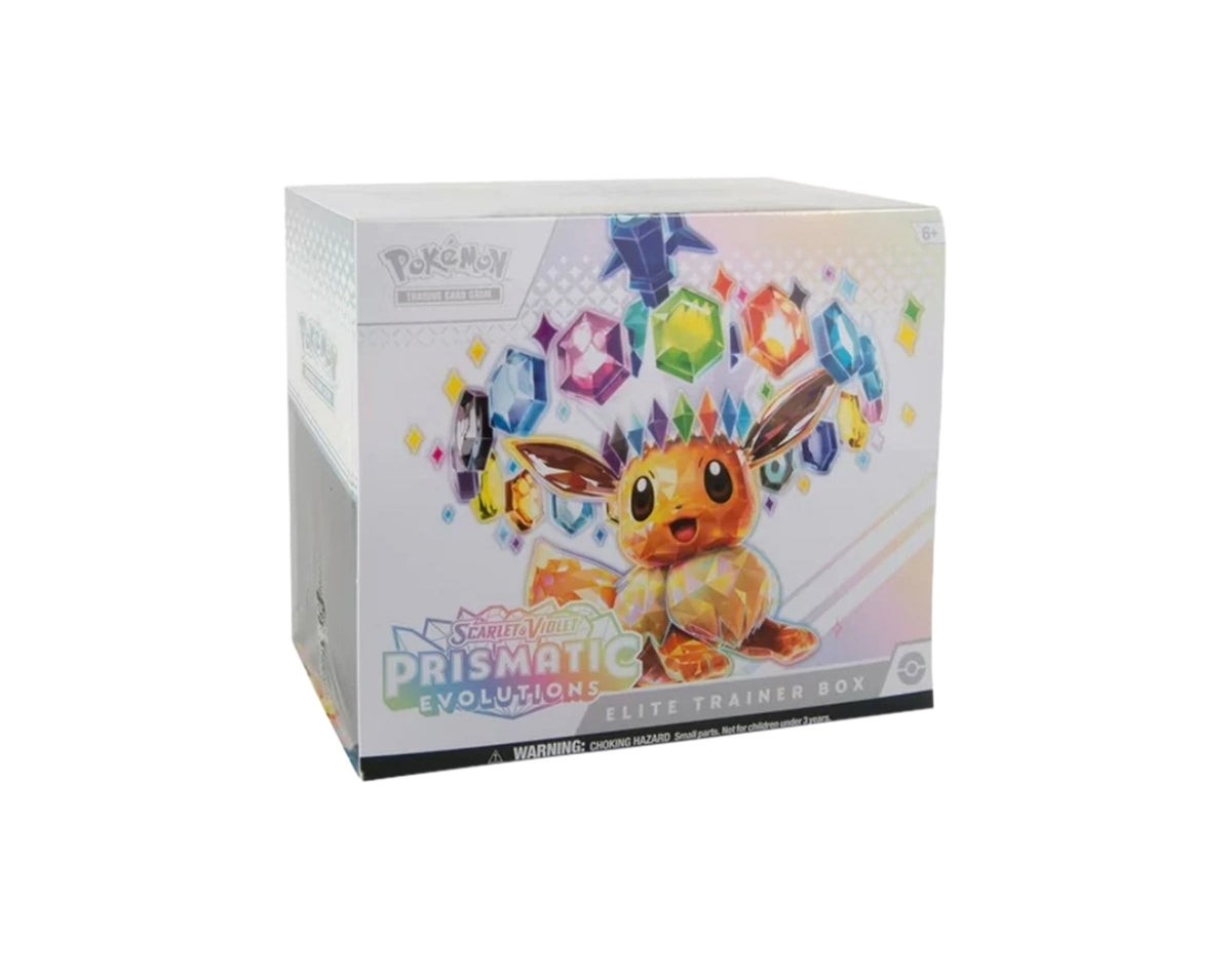 Prismatic Evolutions Elite
Trainer Box "Scarlet & Violet -
Sealed Box"