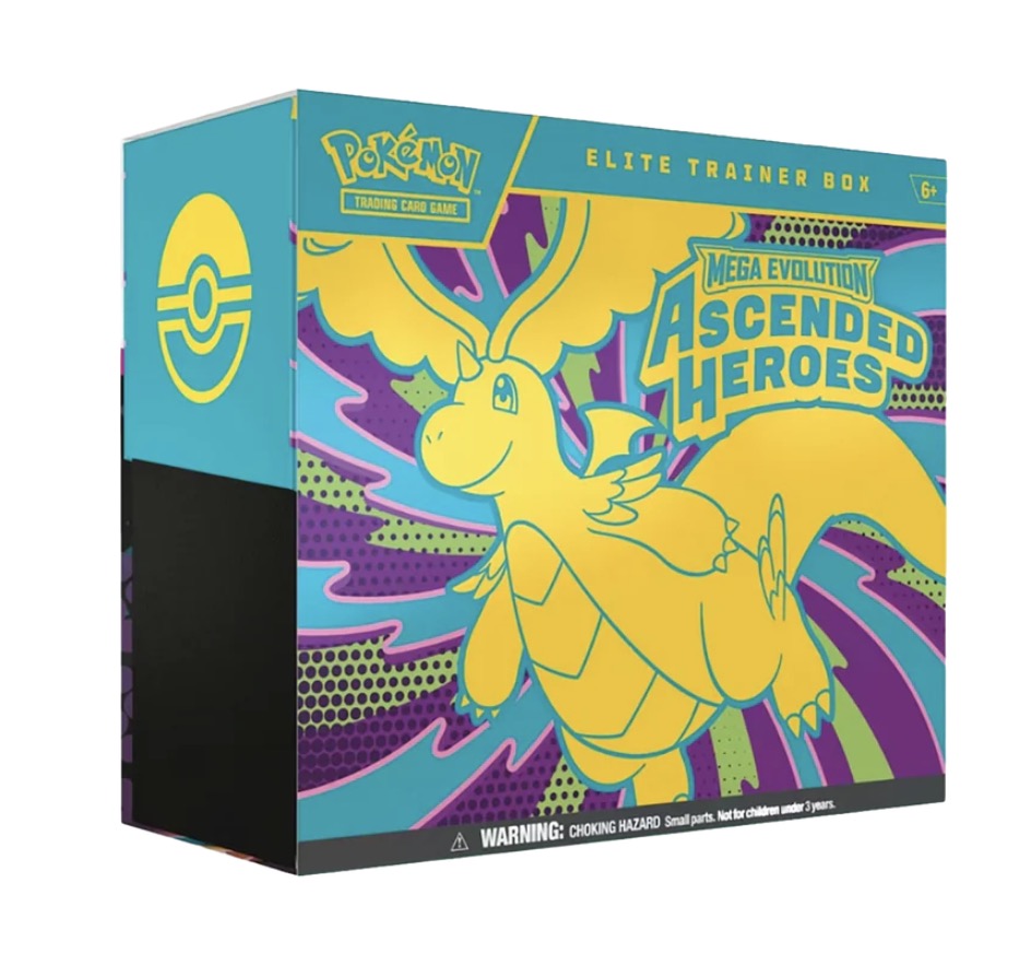 Mega Evolutions Ascended Heroes Elite Trainer Box “Sealed Box”