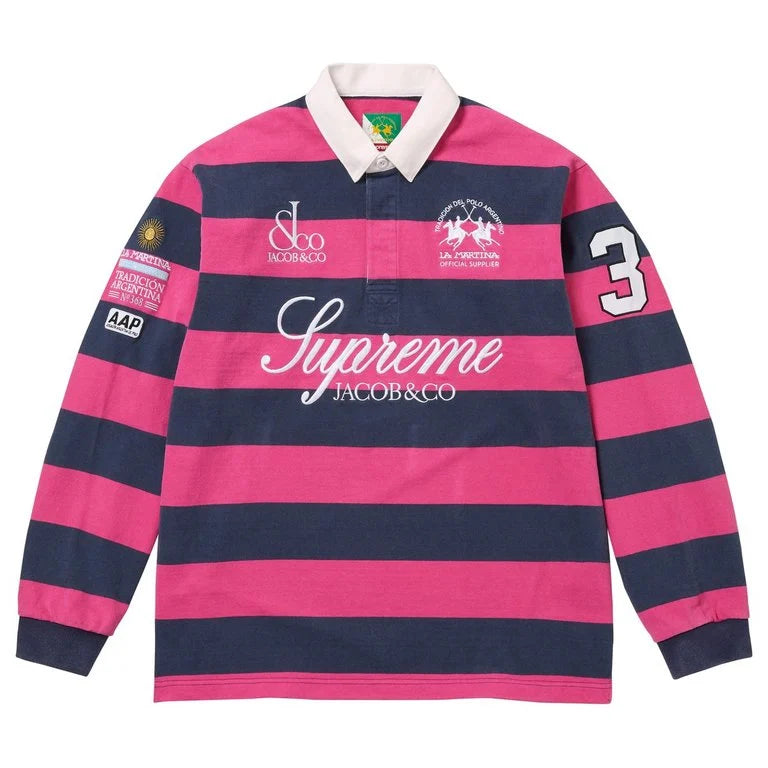 Supreme La Martina Jacob & Co Rugby Polo Stripe — photo 1