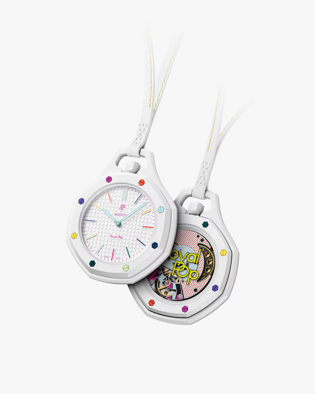 Swatch x Audemars Piguet Royal Pop Lépine ‘Huit Blanc’ — photo 3