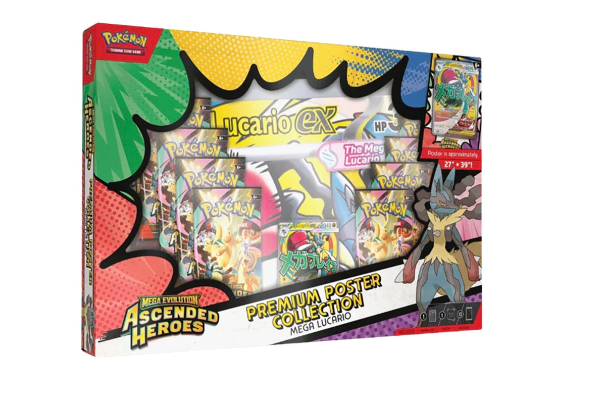 Ascended Hero’s Premium Poster Collection “Sealed Box - Mega Lucario”