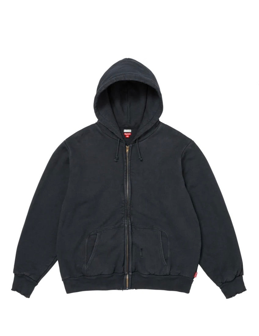 Supreme A.PRESSE Vintage Zip Up Hooded Sweatshirt “Black”