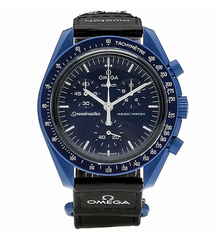 Swatch x Omega Bioceramic Moonswatch Mission to Neptune