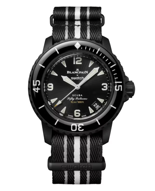 Blancpain x Swatch Scuba Fifty Fathoms Ocean of Storms