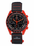 Swatch x Omega Bioceramic Moonswatch Mission On Earth Lava