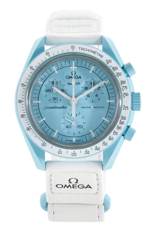 Swatch x Omega Bioceramic Moonswatch Mission To Uranus — photo 1
