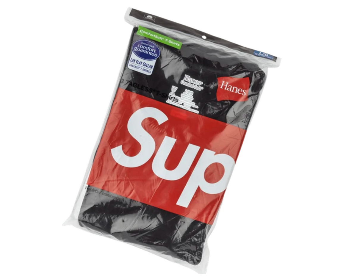 Hanes Tagless Tees (3) “Black”