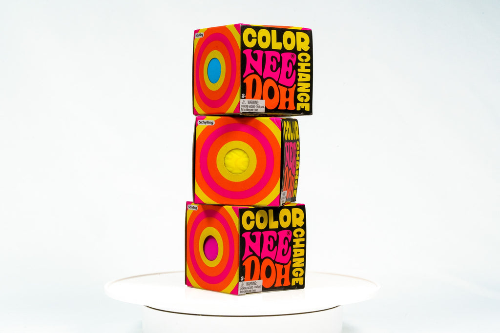 Needoh Color Change Squishy Fidget 3 Pack