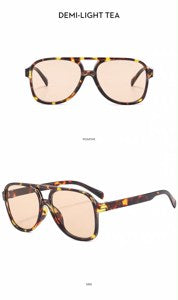 Aviator Sunglasses — tortoise