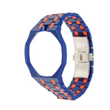 Navy & Orange