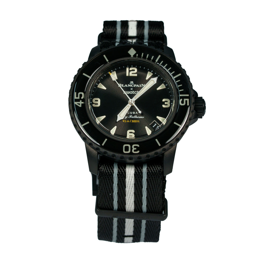 Blancpain x Swatch Scuba Fifty Fathoms Ocean of Storms
