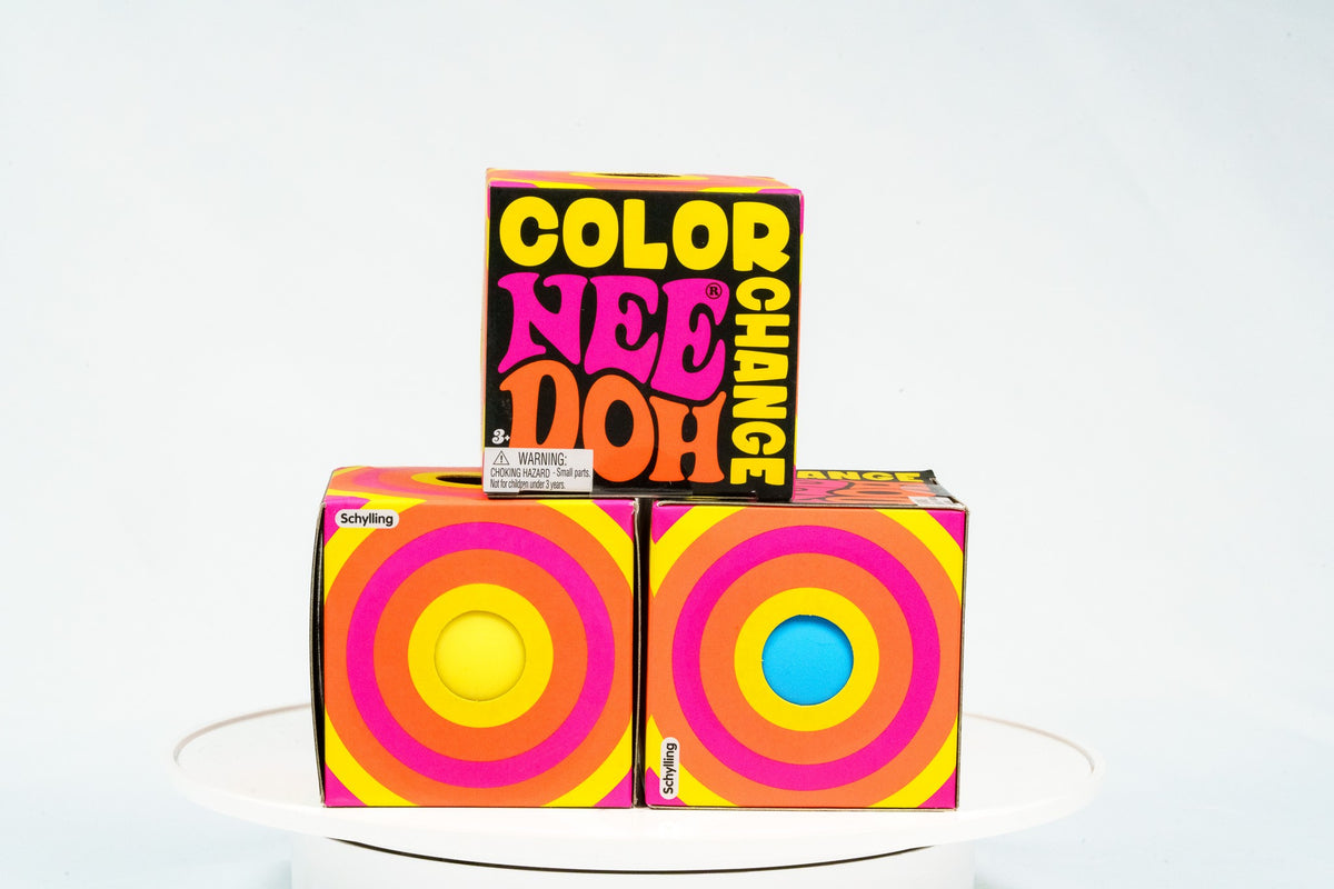 Needoh Color Change Squishy Fidget 3 Pack