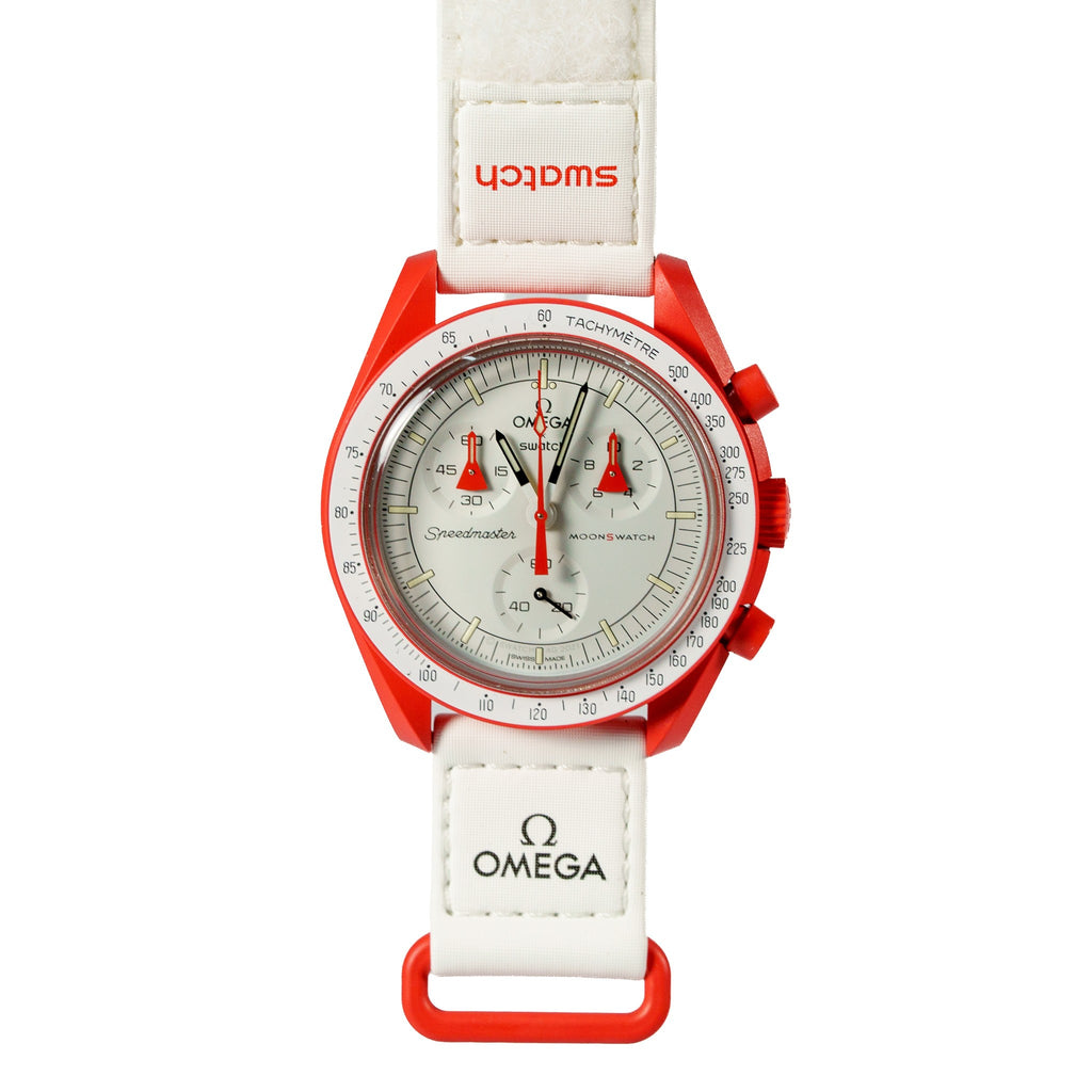 Swatch x Omega Bioceramic Moonswatch Mission to Mars