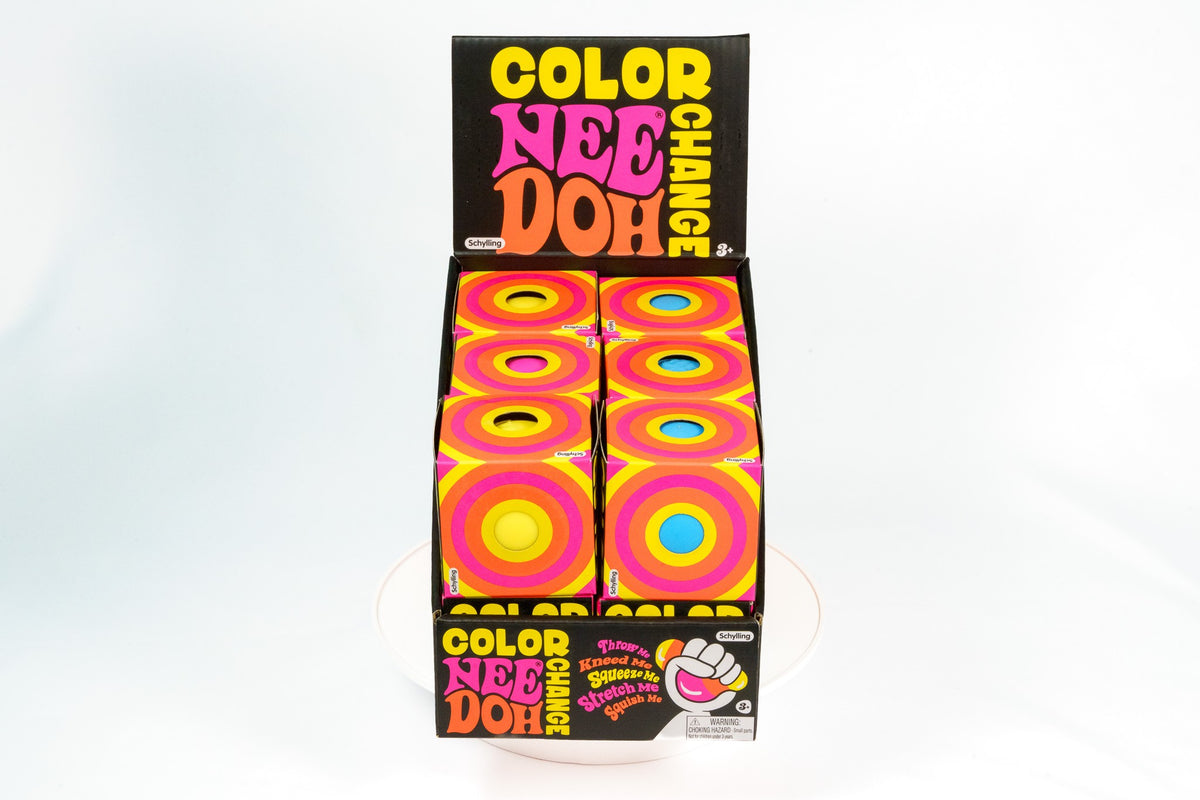 Needoh Color Change Squishy Fidget 3 Pack