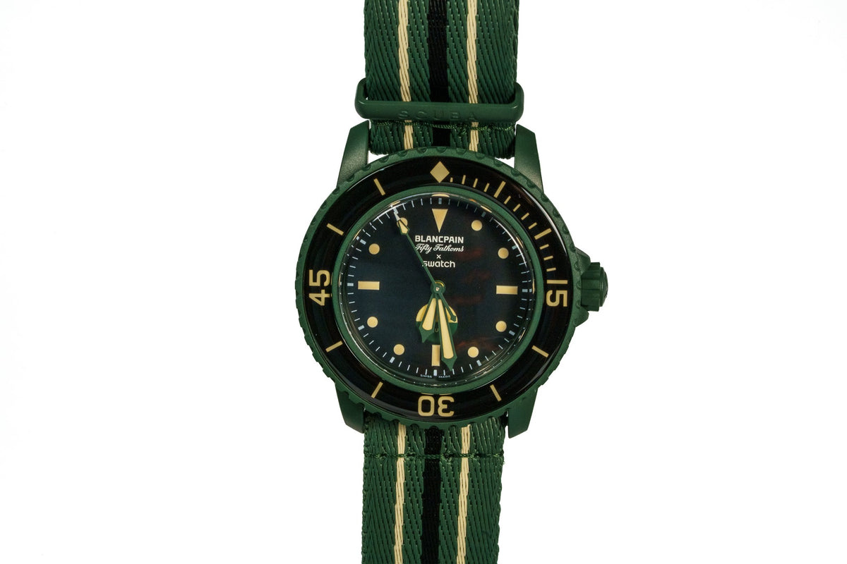 Blancpain x Swatch Scuba Fifty Fathoms Green Abyss