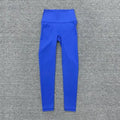 High-Waisted Pocket Leggings — royal blue