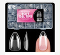 Short Almond Press-On Nail Tips, 360pc